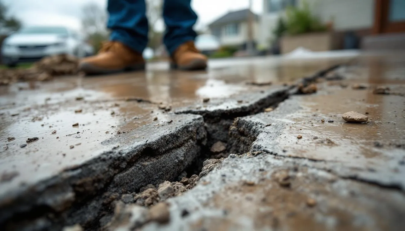 Slab Foundation Cracks in Kansas City
